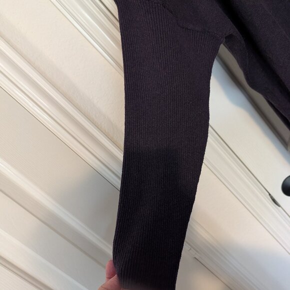 NWT Style & Co Tunic Sweater Size 2X in Dark Grape - Picture 4 of 11